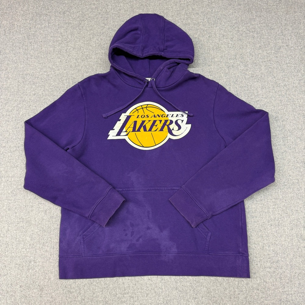 Fanatics | Los Angeles Lakers Hoodie | L | Purple | NBA Graphic Sweatshirt 2822